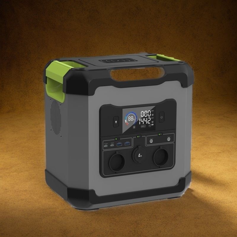 قدرت بالا قدرت تلفن همراه فوق العاده سریع 2000W ایستگاه ذخیره سازی انرژی USB2 خروجی 5V / 4.5A