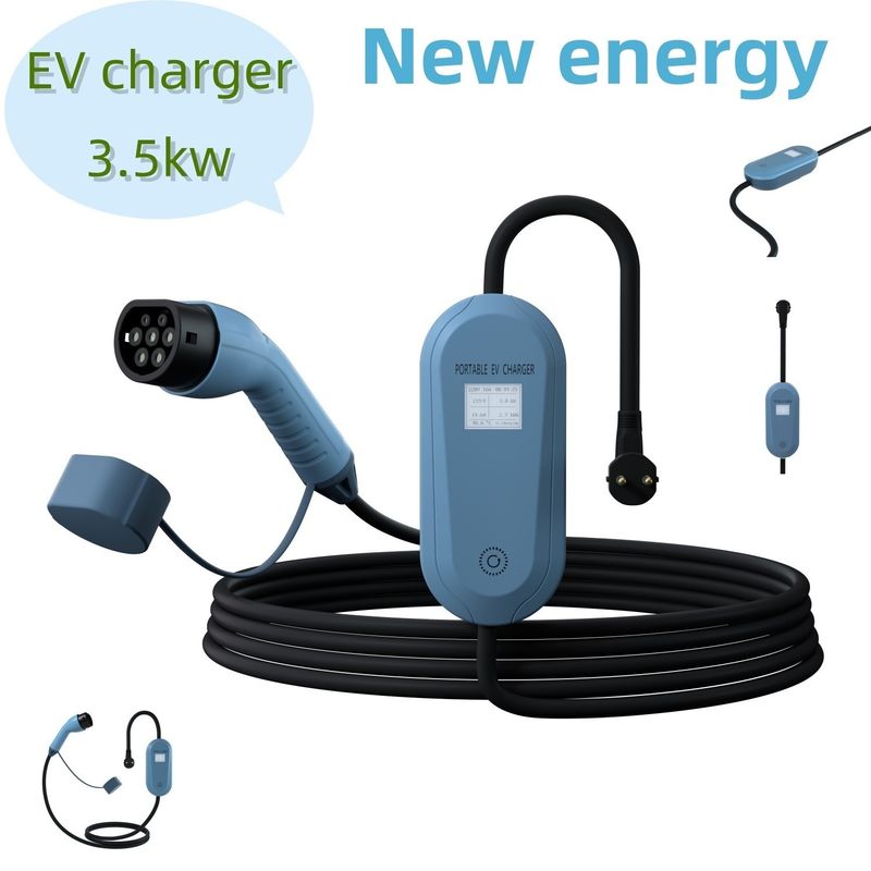 ایستگاه شارژ آبي قابل حمل 3.5kw شارژر موبايل EV برای استفاده در كنار جاده