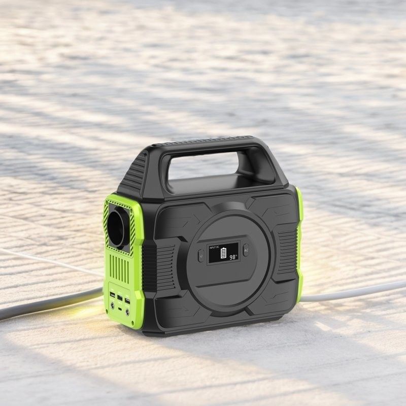 EU AC Socket 300W 500W سبک وزن مینی برق اضطراری خورشیدی RV Drone Balcony Generator