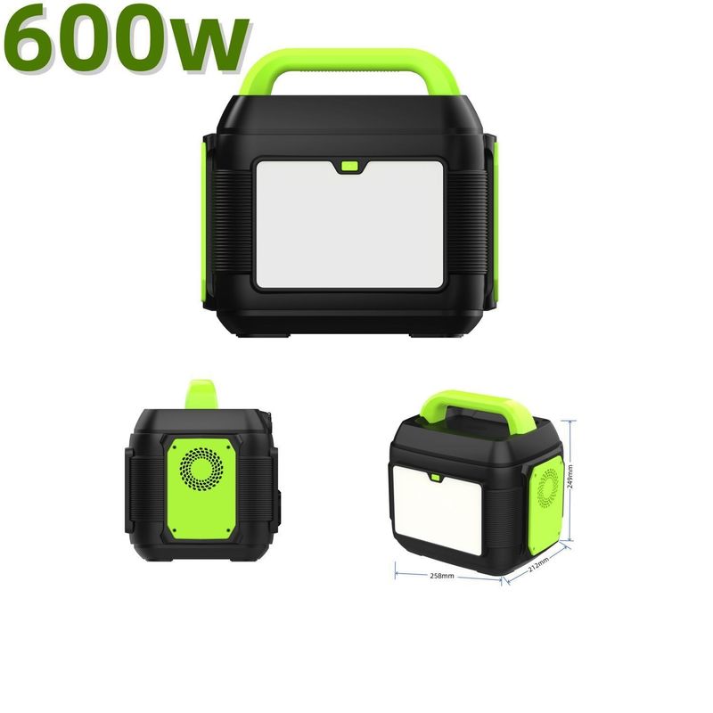 نیروگاه برق قابل حمل 2024 گرم مینی 600W ژنراتور خورشیدی با ظرفیت نامی 576wh