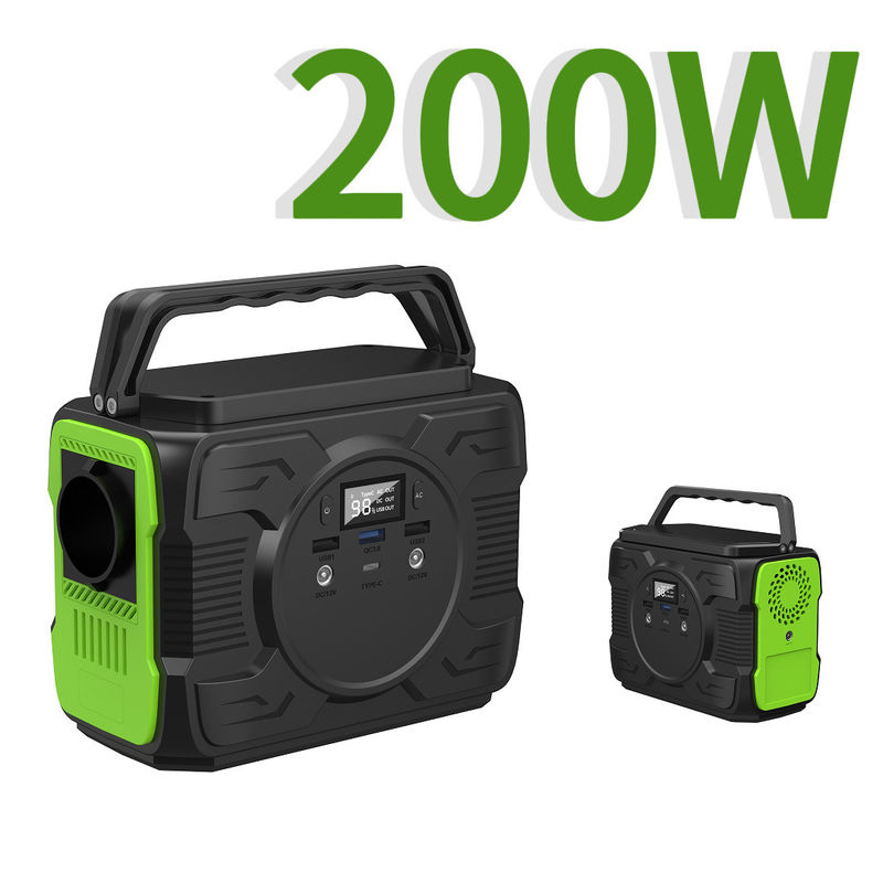ژنراتور برق قابل حمل 200W با QC3.0 خروجی 9V / 2A و ظرفیت نامی 173wh