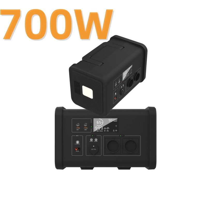 200W 300W 600W 700W سیستم انرژی خورشیدی خانگی قابل حمل با ذخیره انرژی بالکن و 1
