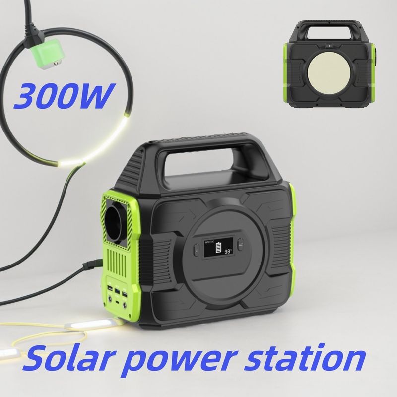 در فضای باز با S3 سازگار 300W 500W ایستگاه ژنراتور انرژی خورشیدی قابل حمل