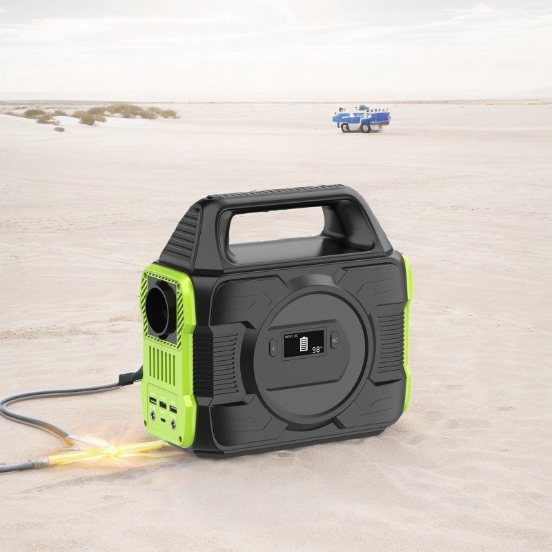 نیروگاه موتورهای متحرک AC 300W/600W کمپینگ با خروجی چند عملکردی و شارژ سریع QC3.0