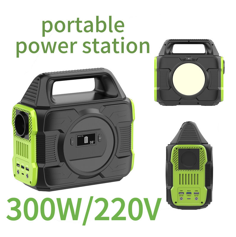 ایستگاه برق فرکانس بالا 300W DC به AC inverter موج سینوس خالص با EU AC Socket