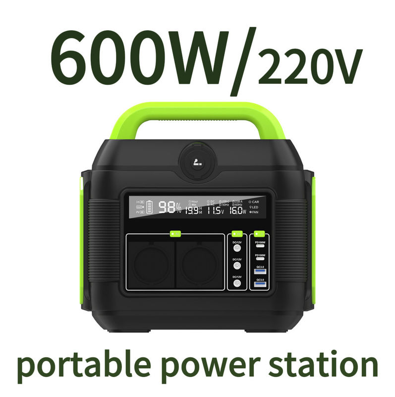 کمپینگ در فضای باز منبع انرژی خورشیدی قابل حمل رنگ قابل تنظیم 300W / 500W / 600W / 1500W