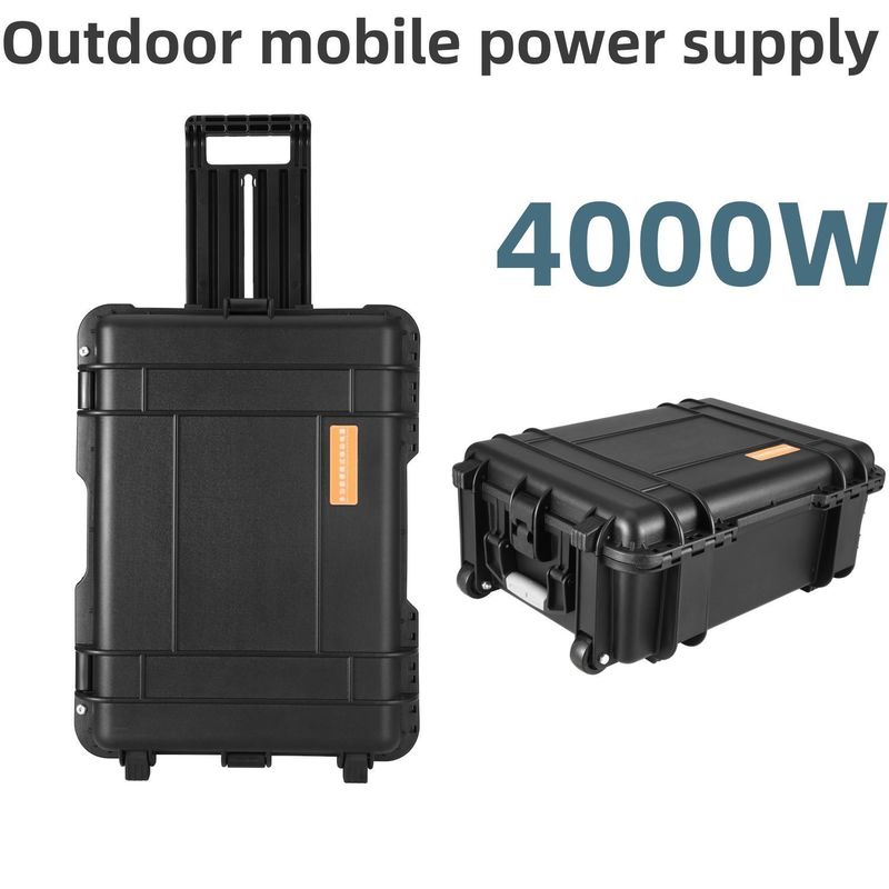 3840wh LT-40 چند کارکرد 3000W 5000W 6000W 7000W نیروگاه قابل حمل قدرتمند