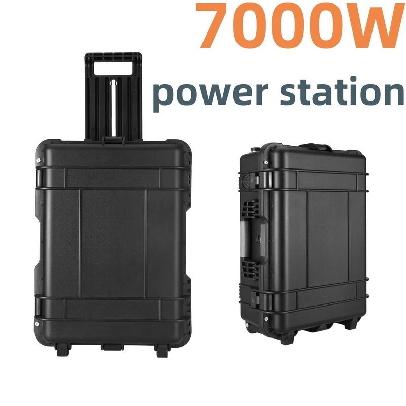 ژنراتور خورشیدی قابل حمل 3000W 4000W 5000W 6000W 7000W با آلیاژ آلومینیوم ABS PC