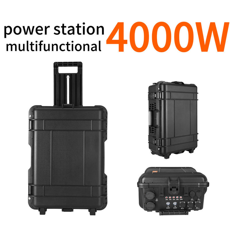 LT-40 4000W ژنراتور خورشیدی 3000W ایستگاه برق قابل حمل با پنل خورشیدی تاشو