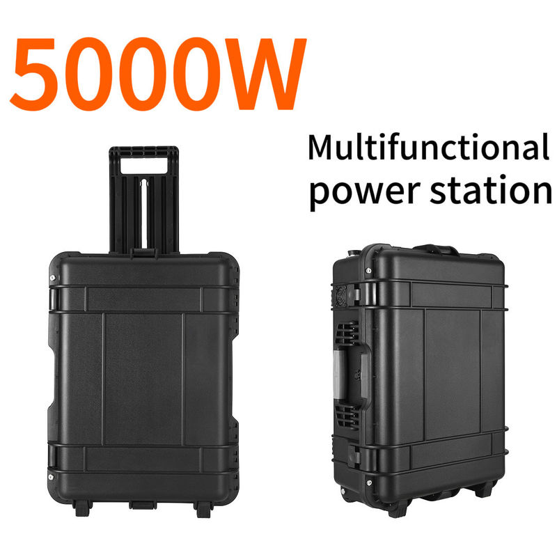 جریان خروجی AC 15A Max 5000W سیستم ذخیره سازی انرژی خانگی برای نیروگاه حمل و نقل