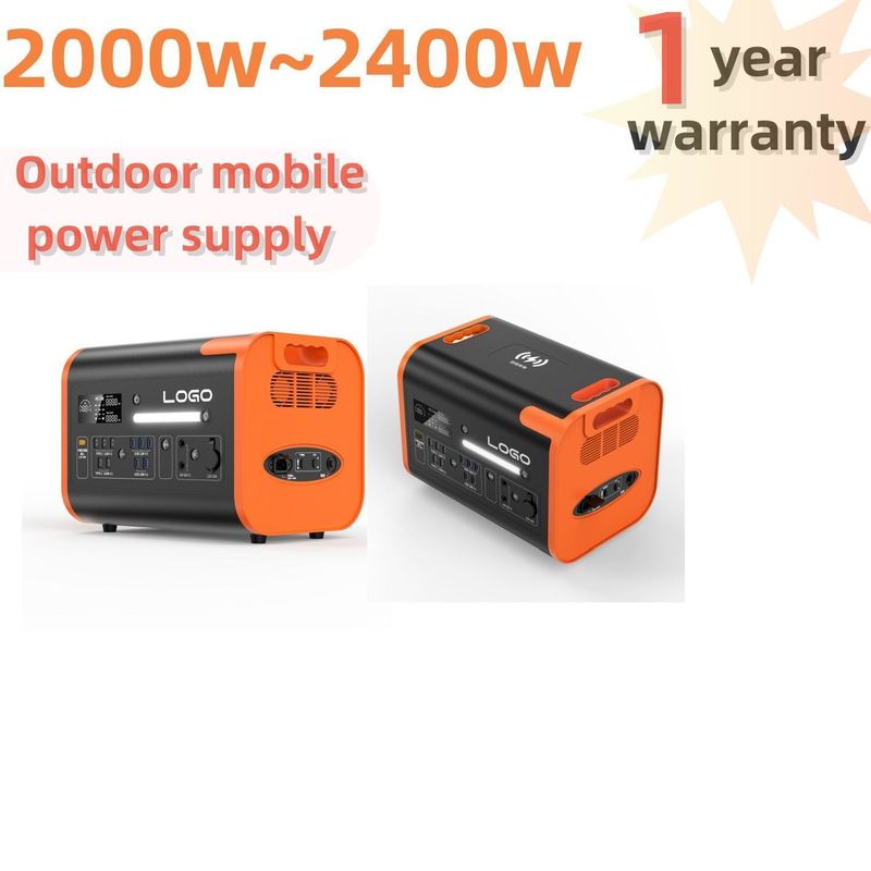 سیاه 2024 محصولات 2000W/2200W/2400W ایستگاه برق قابل حمل ژنراتور خورشیدی برای خانه