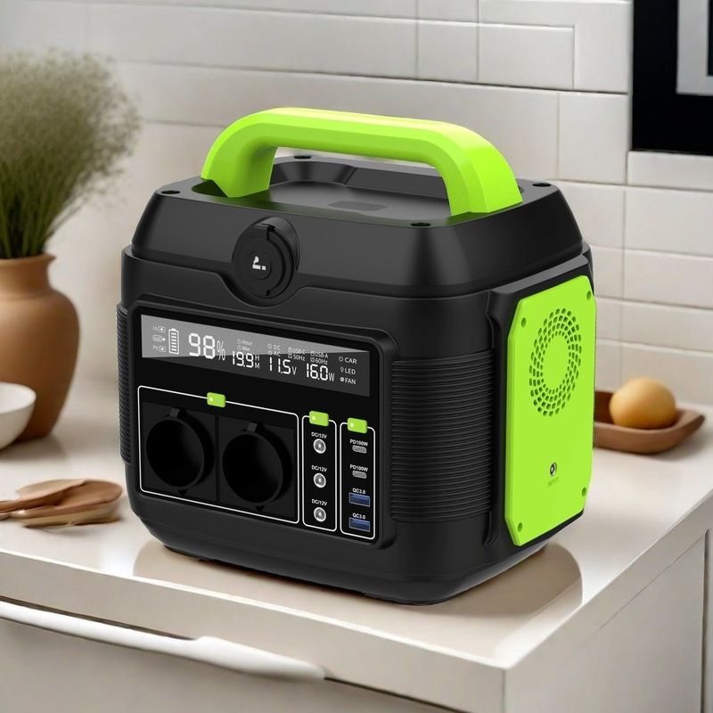 سفارشی سازی 600W نیروگاه سوپر سریع قابل حمل برای نیازهای برق اضطراری