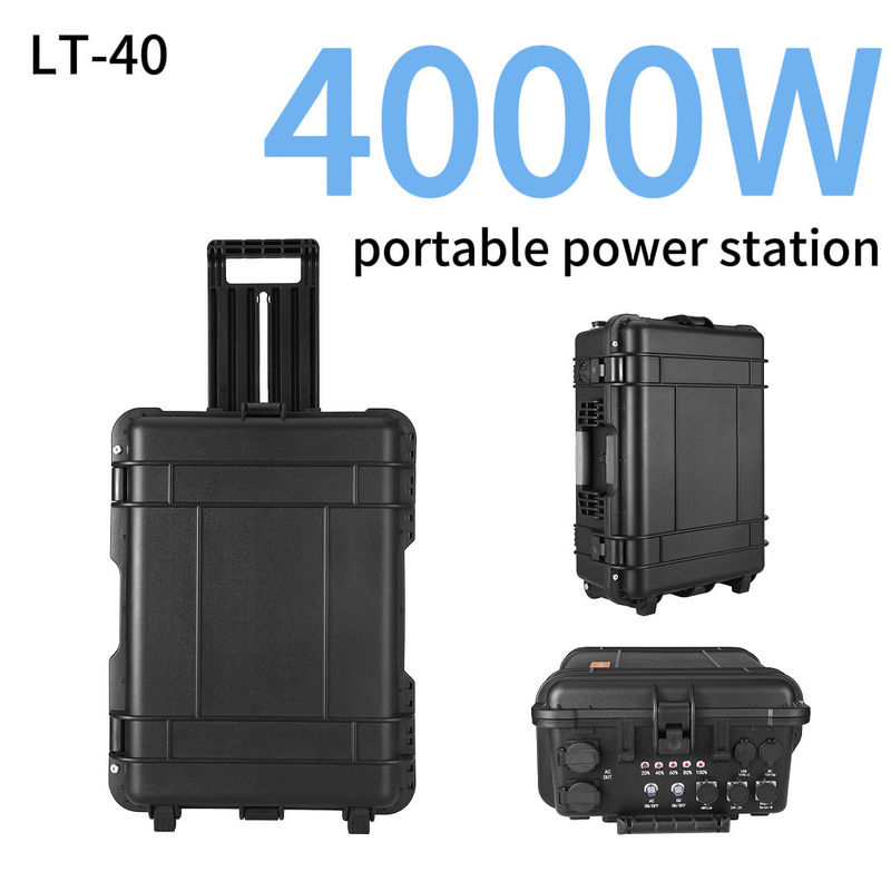 4000W سیستم انرژی خورشیدی خانگی با AC 110V 220V UPS و پشتیبان لیتیوم