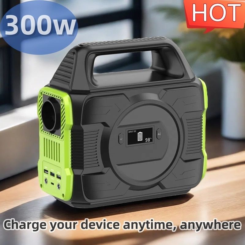 باتری قابل برداشتن ممکن است نه 300W ایستگاه برق قابل حمل برای هواپیماهای بدون سرنشین لپ تاپ تلفن همراه