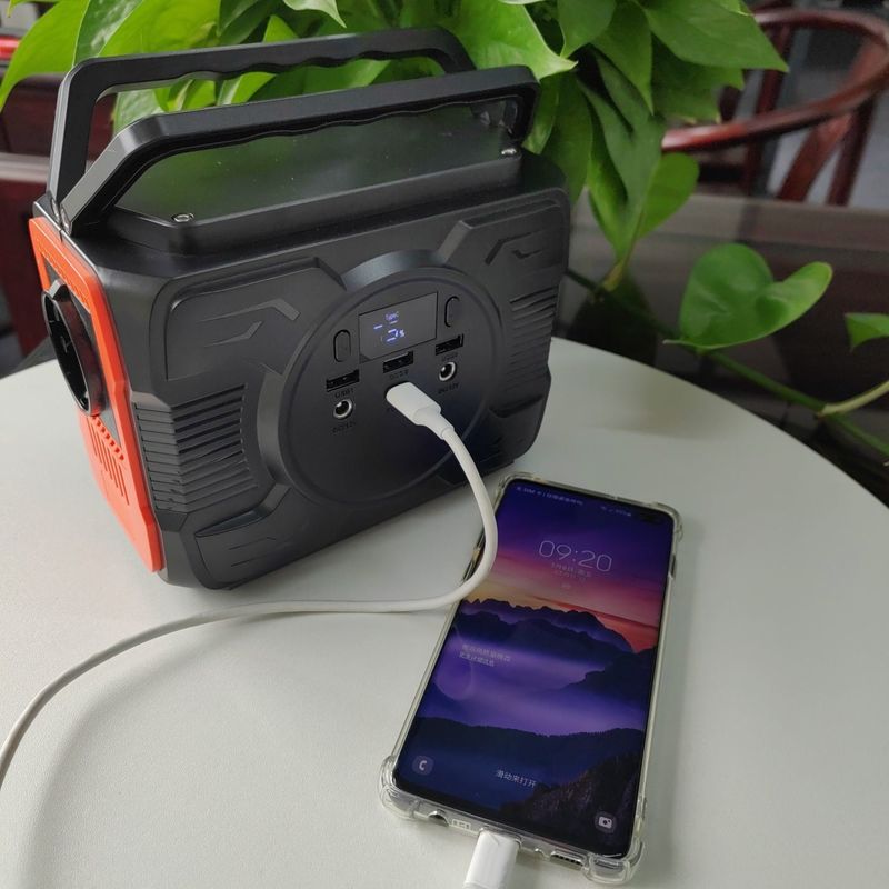 1.6 کیلوگرم ژنراتور خورشیدی سبک و قابل حمل 200 وات بانک برق برای سفارشی سازی