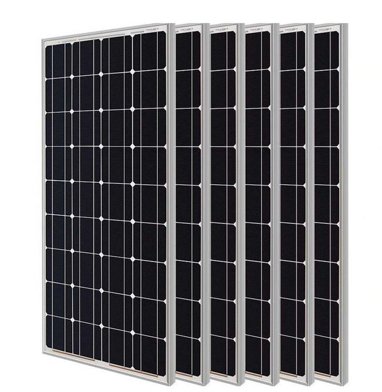 پانل سقف خورشیدی بدون تعمیر و نگهداری 25 ساله 100W 280W ماژول فتوولتائیک سیلیکون تک کریستال با قاب آلومینیومی