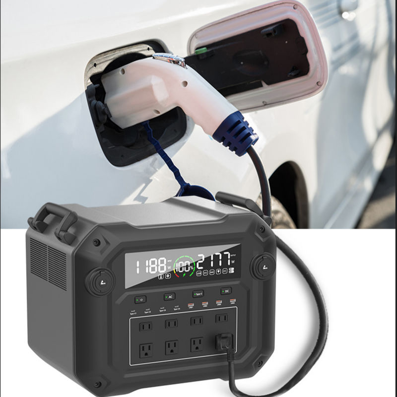 3600W خالص موج سینوس ایستگاه برق قابل حمل LiFePO4 ذخیره انرژی خورشیدی BMS باتری تامین