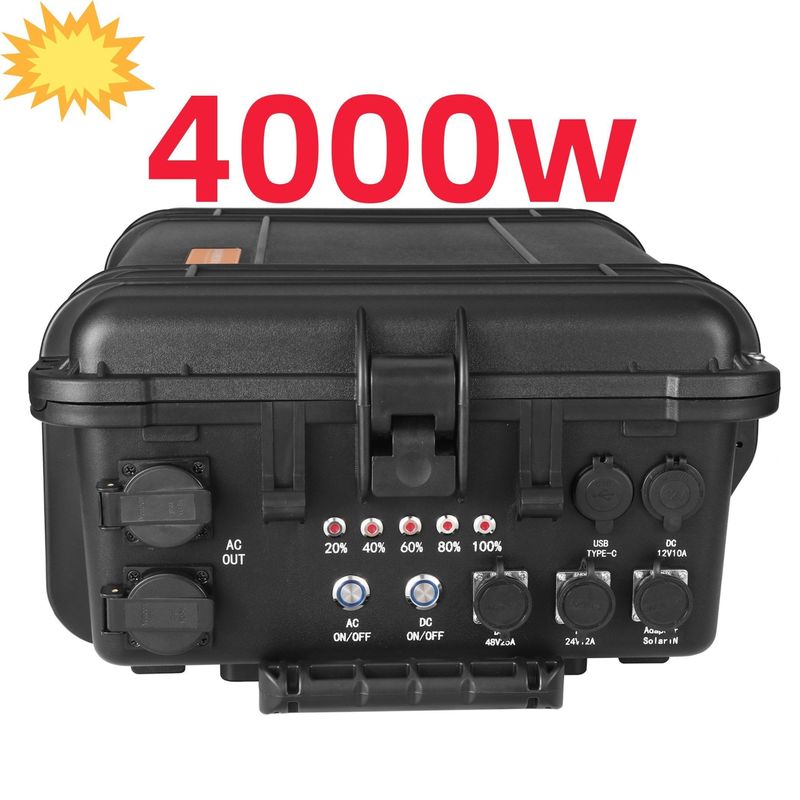 جعبه نوار برای کمپینگ در فضای باز خانه شارژ اضطراری زمان 6-7h USB / Type-C 18W Max