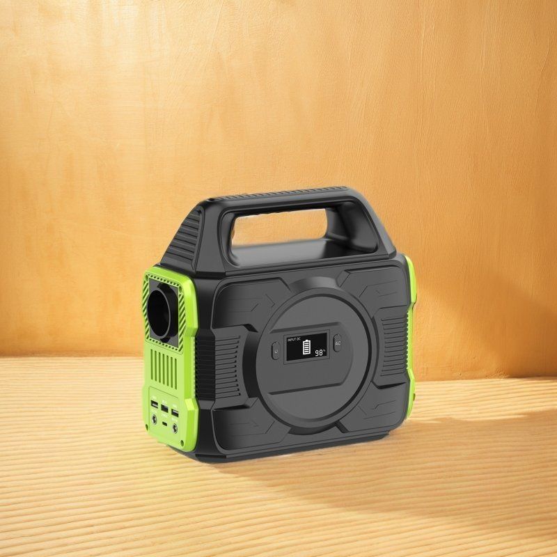 ایستگاه برق قابل حمل شارژ 110/220V AC با صفحه نمایش LCD و باتری لیتیوم 300W