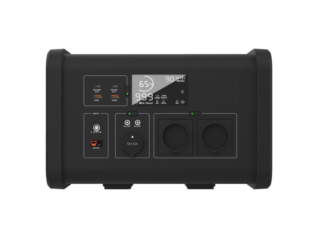 C- 40 ordm AC Output موج سینوسایدل نیروگاه خورشیدی قابل حمل برای کمپینگ در فضای باز