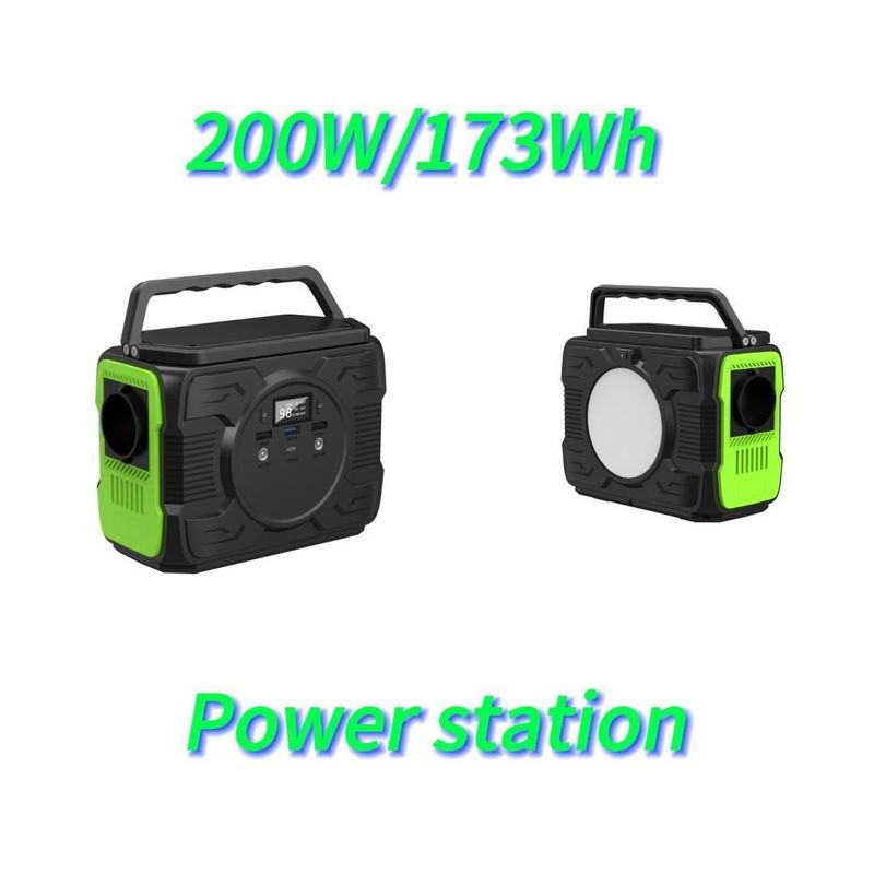 ظرفیت باتری 48000mAh ژنراتور برق قابل حمل بالکن RV برای کمپینگ در فضای باز