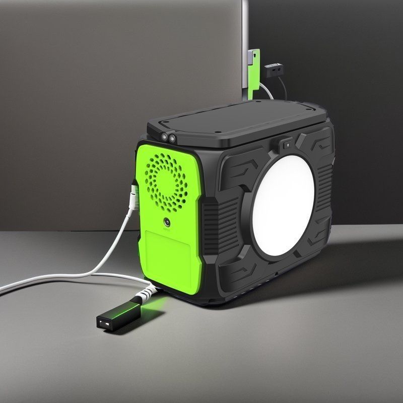 بازار آمریکای جنوبی 200W ایستگاه برق قابل شارژ همراه با باتری لیتیوم یون