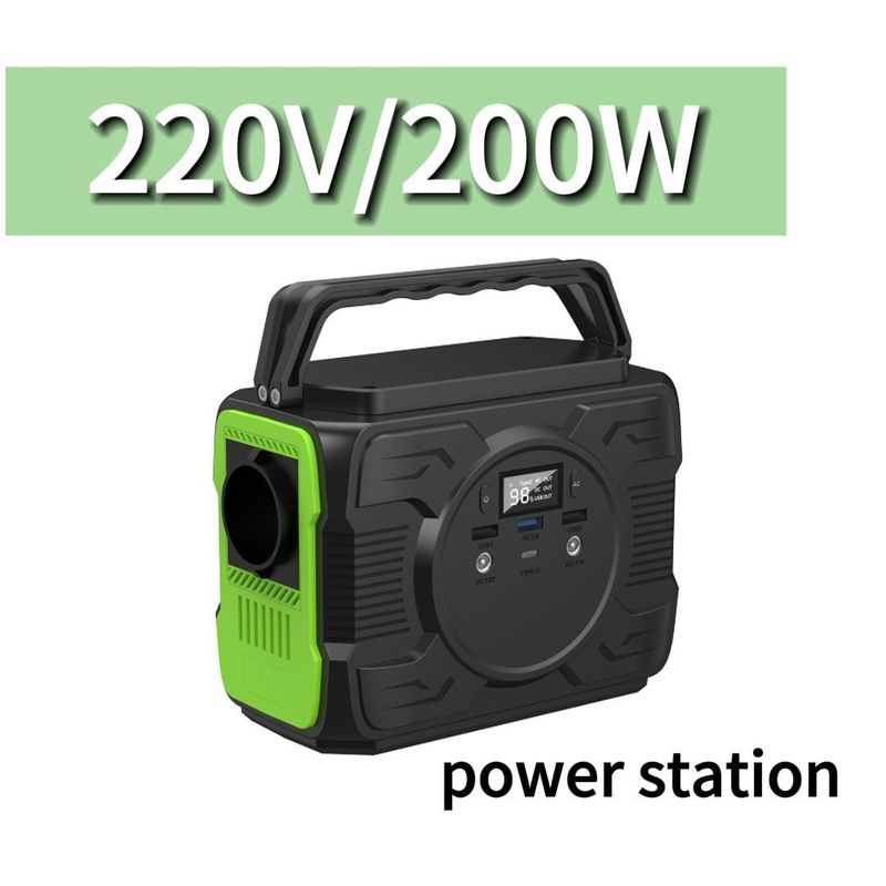 48000mAh 200W مینی بانک برق قابل حمل ایستگاه برق تلفن همراه با خروجی 12V / 200-300A Ec5