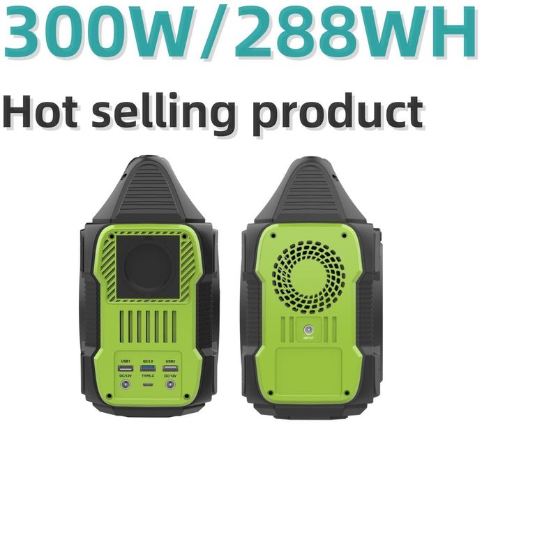 در فضای باز شارژ سریع 300W ایستگاه برق قابل حمل ژنراتور خورشیدی با باتری لیتیوم S3