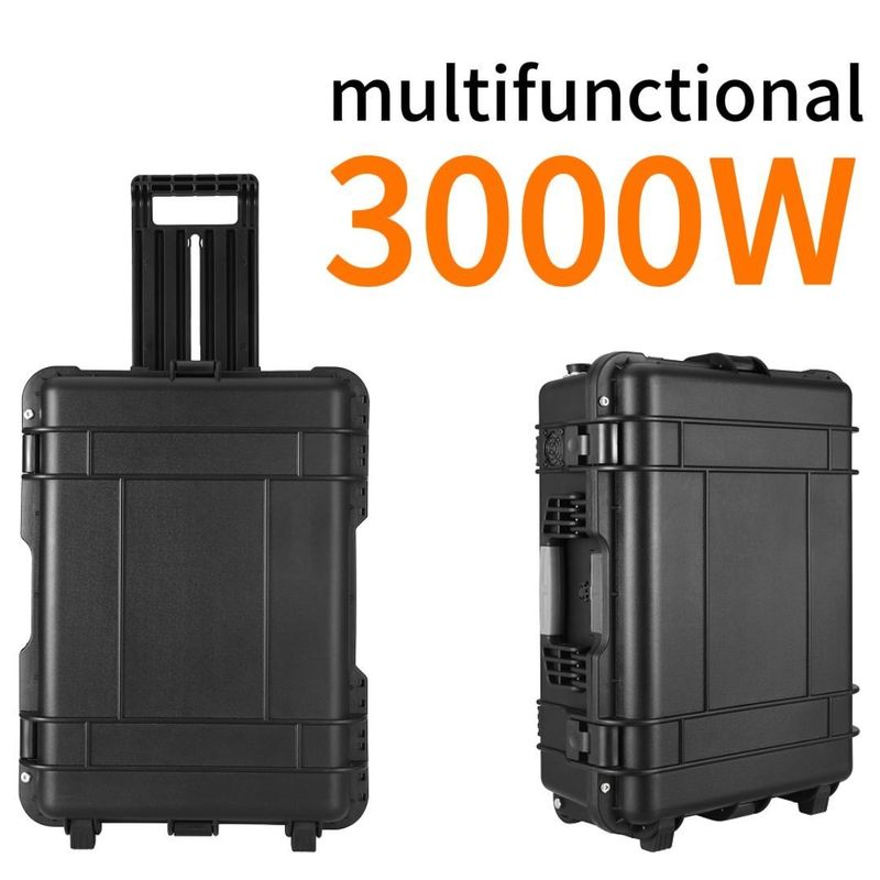 باتری ذخیره انرژی LiFePO4 6000W برای نیروگاه خورشیدی خانگی قابل حمل