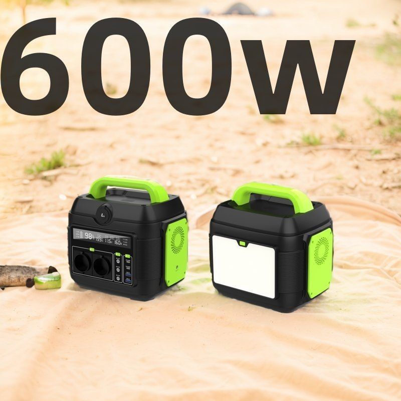 2024 طراحی جدید S6 600W قدرت خودرو ویژه نیروگاه قابل حمل ژنراتور خورشیدی