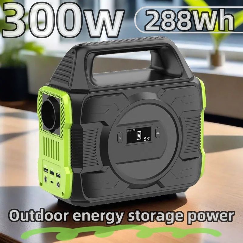 مرکز برق قابل بازیافت 300W با ظرفیت بالا برای کمپینگ سلول های خورشیدی شامل