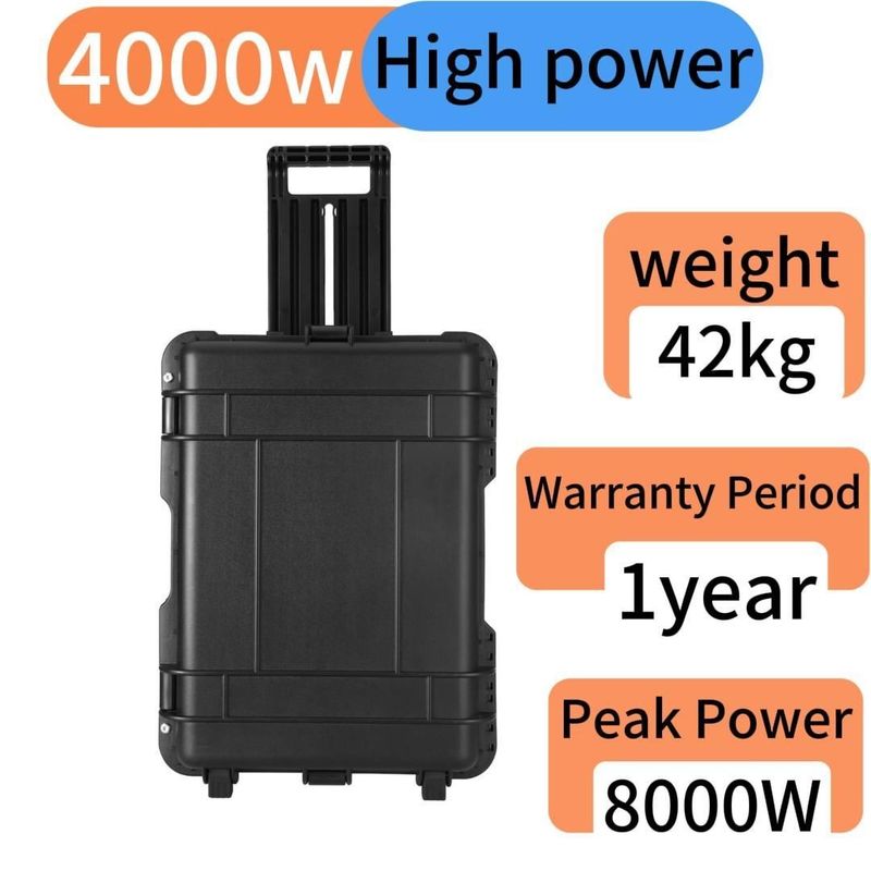 LT-40 4000W / 3840wh ژنراتور خورشیدی AC خروجی 110V / 220V برای انرژی بیرونی پایدار