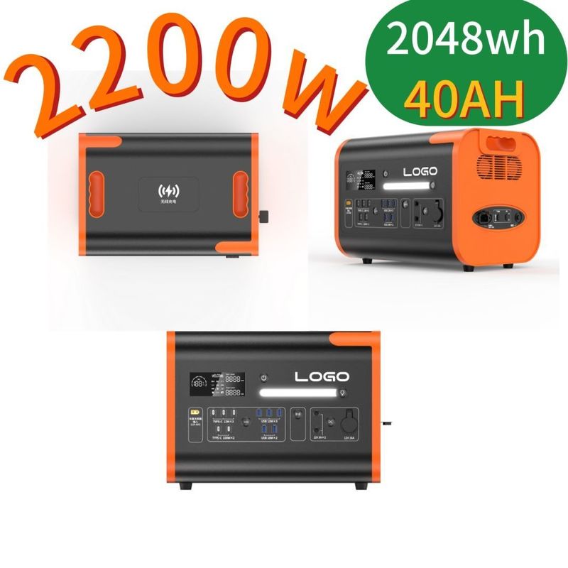 2200W-2400W ژنراتور خورشیدی کمپینگ / خانه راه حل نهایی شما برای هر ماجراجویی