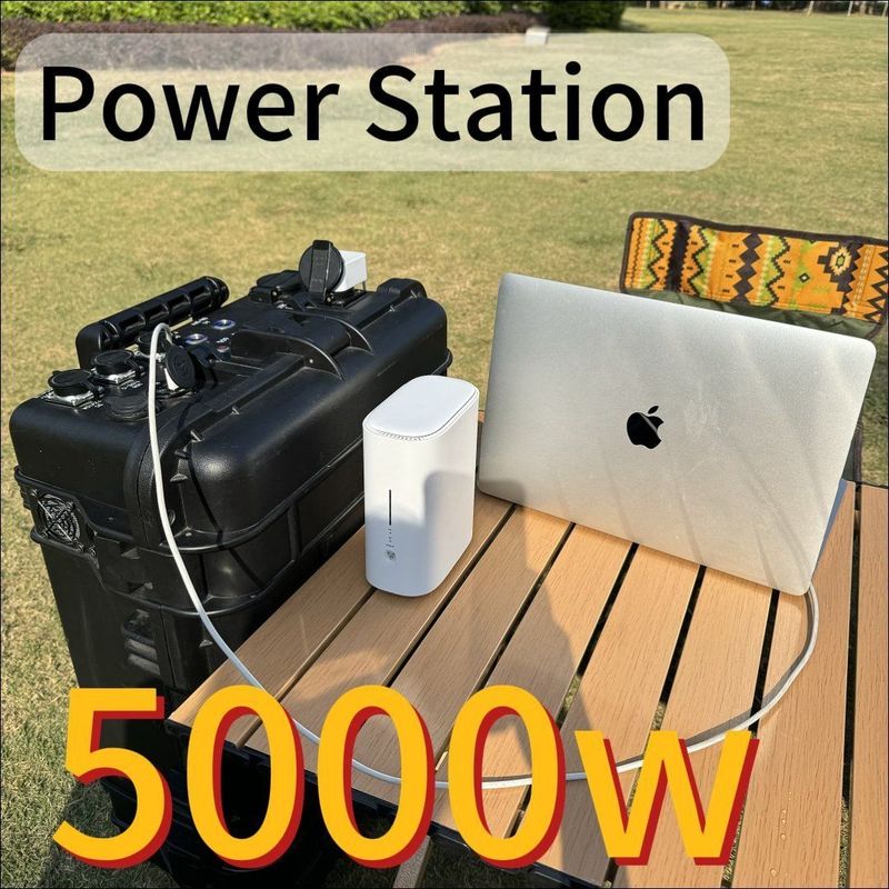 نیروگاه موتورهای موج سینوس خالص با ظرفیت بزرگ 5000W/7000W برای ماجراجویی های در فضای باز