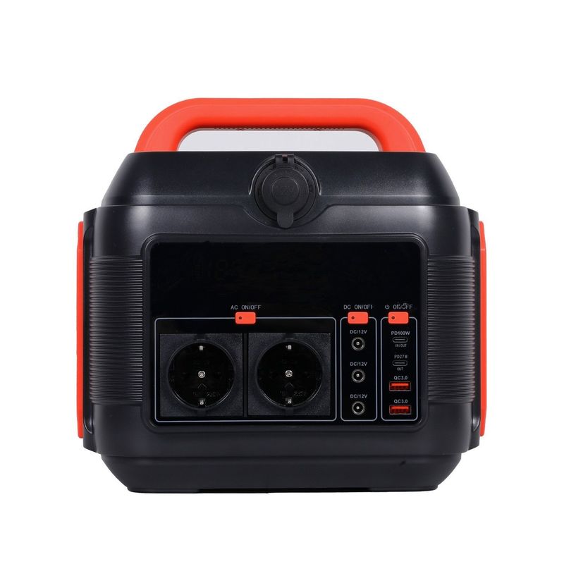 ژنراتور خورشیدی قابل حمل با عملکرد خروجی و حفاظت DC 12V-13V/10A 600W/576wh
