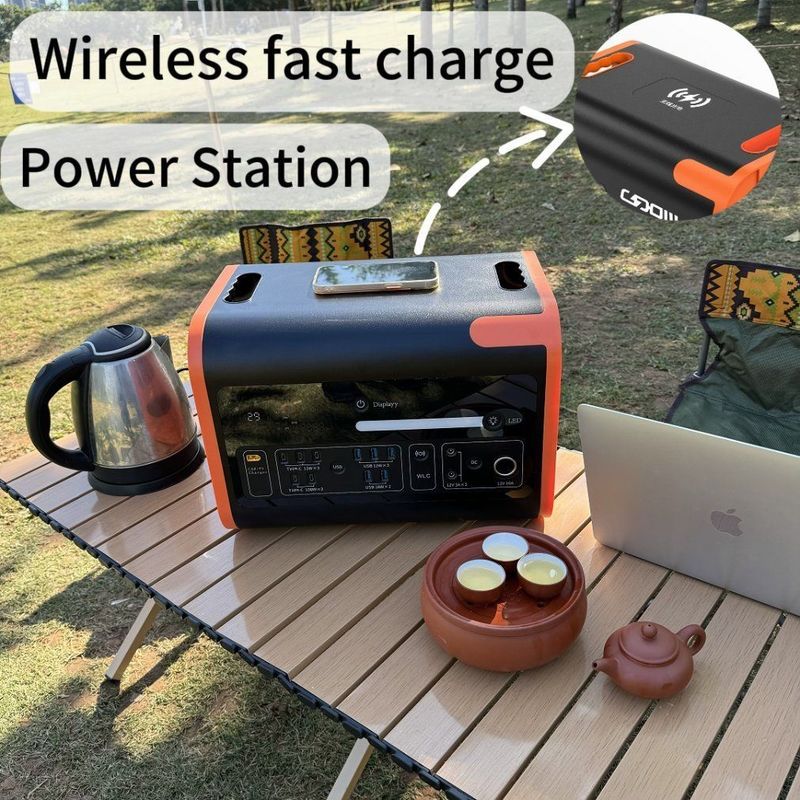1800W/2000W/2200W/2400W نیروگاه اضطراری قابل حمل با دمای بالا برای همه دستگاه ها