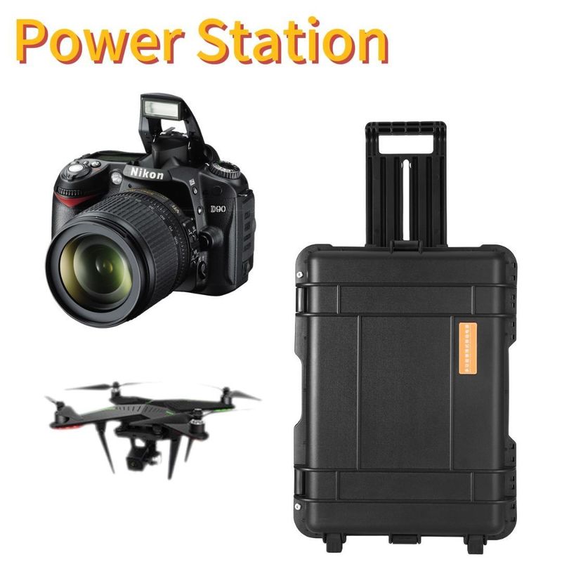 نیروگاه برق قابل حمل خورشیدی Uav 3000W 62.5ah ژنراتور اضطراری با 6s آتش سریع