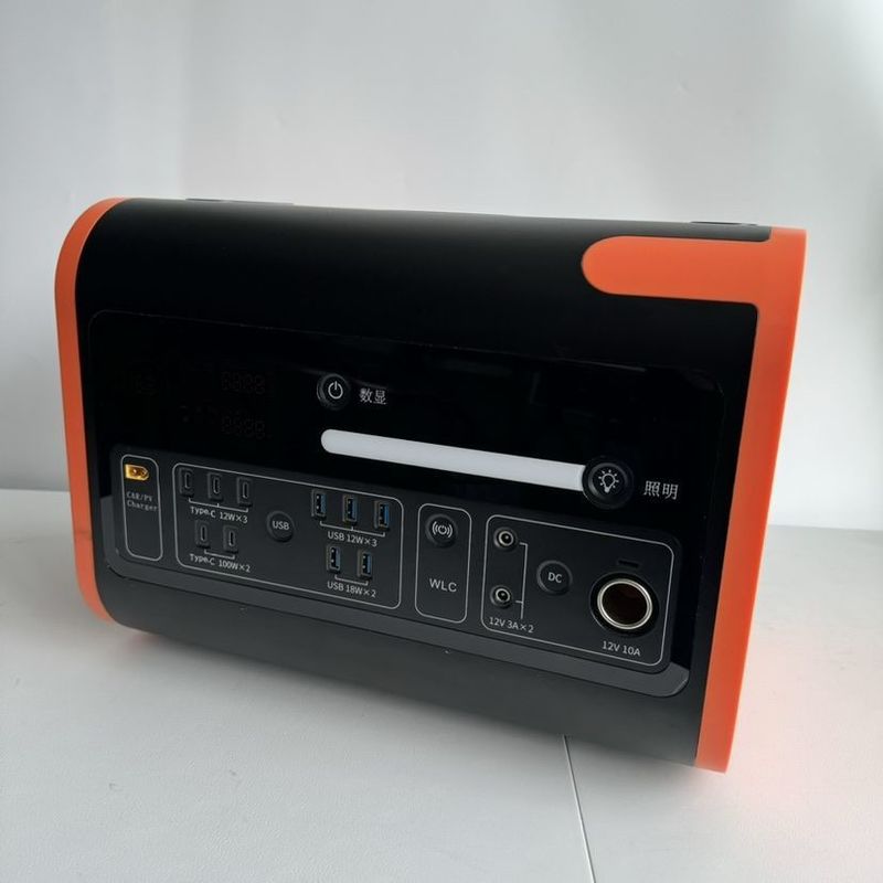 رنگارنگ 2200W2048wh/40ah بانک انرژی قابل حمل 2kw نیروگاه خورشیدی برای بازار اروپا
