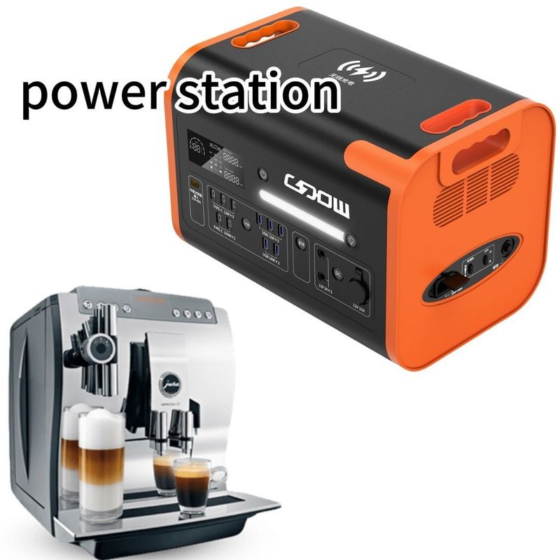 2000W / 2200W / 2048wh ایستگاه برق قابل حمل ذخیره سازی انرژی کمپینگ با موج خالص Sine Wave Inverter
