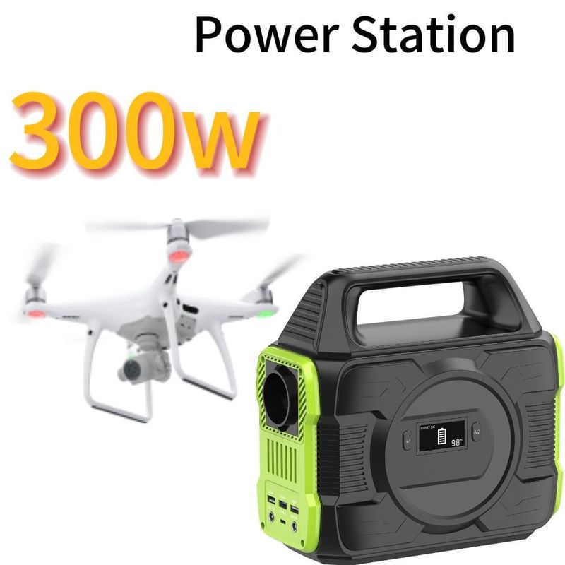 300W/288wh قدرت نیروگاه ذخیره انرژی خورشیدی ایده آل برای کاربردهای داخلی / خارجی
