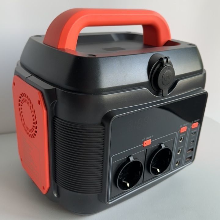 600W/576wh باتری لیتیوم نیروگاه چند عملکردی و خروجی نوع C Pd100W Pd27W