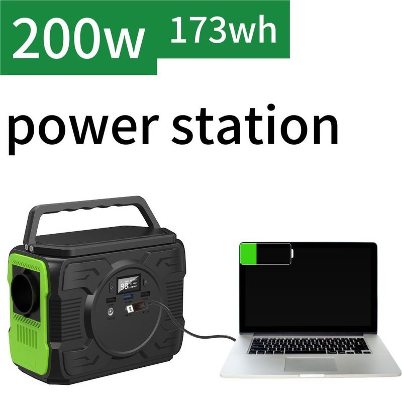 200W/300W/600W/1500W/2200W گرم سبک در فضای باز ایستگاه برق قابل حمل برای اکتشاف