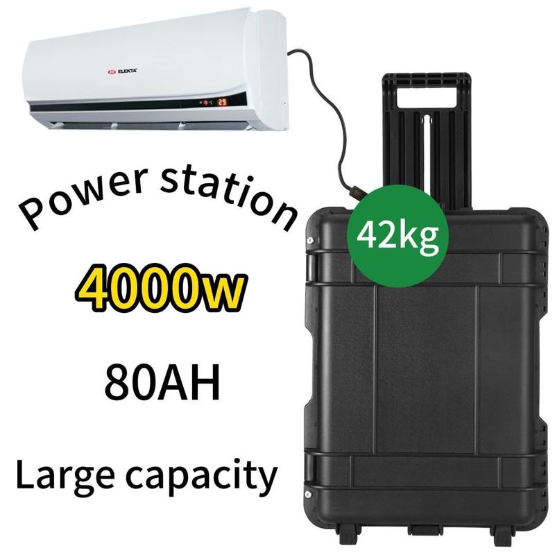 LT-40 4000W / 3840wh / OEM ODM باتری CE گواهینامه نیروگاه حمل و نقل با ظرفیت بالا