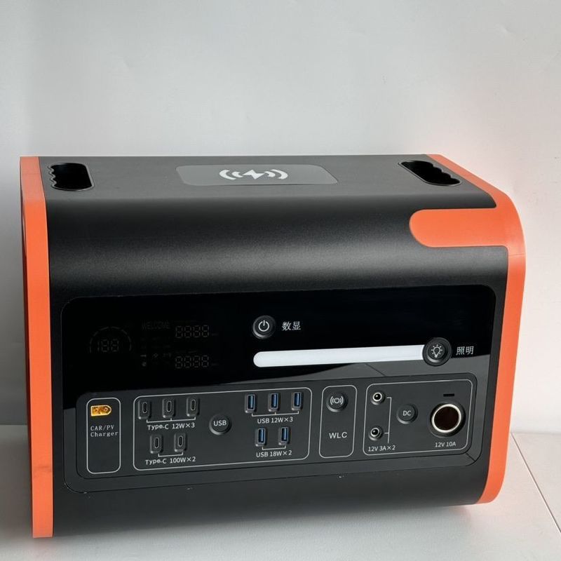 طول عمر 2000 Times 600W خانه ذخیره انرژی ژنراتور خورشیدی 2200W ایستگاه برق قابل حمل