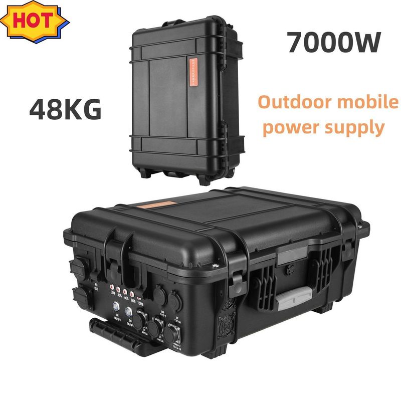 ایستگاه برق شارژ خورشیدی حمل و نقل 7000 وات با 15A Max AC Output Current