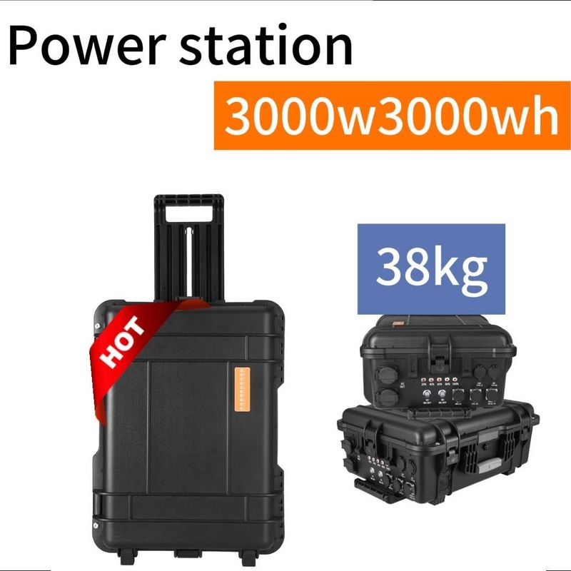 سوکت خروجی AC تمام نیروگاه های بیرونی 3000 W / 4000 W / 5000 W / 6000 W / 7000 W