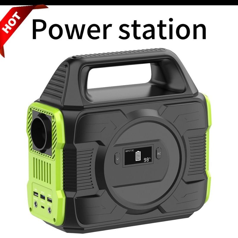 300W/600W/1200W موج سینوسایدل در فضای باز و خانه نیروگاه ثابت باتری شامل