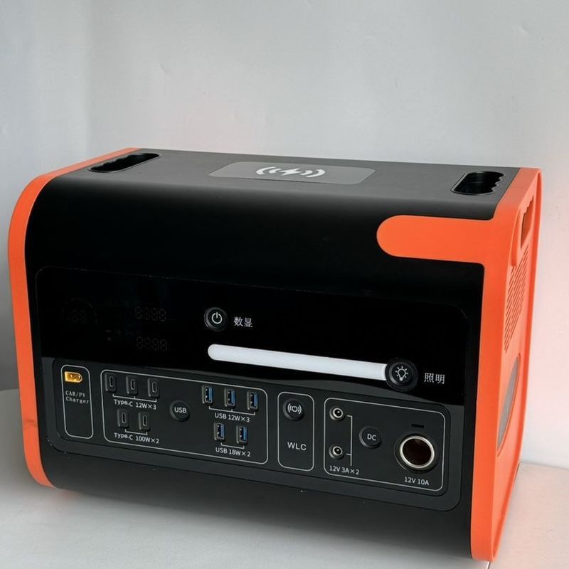 سفر قابل حمل لیتیوم ذخیره انرژی منبع برق با 51.52V40ah 3.22V*16s باتری