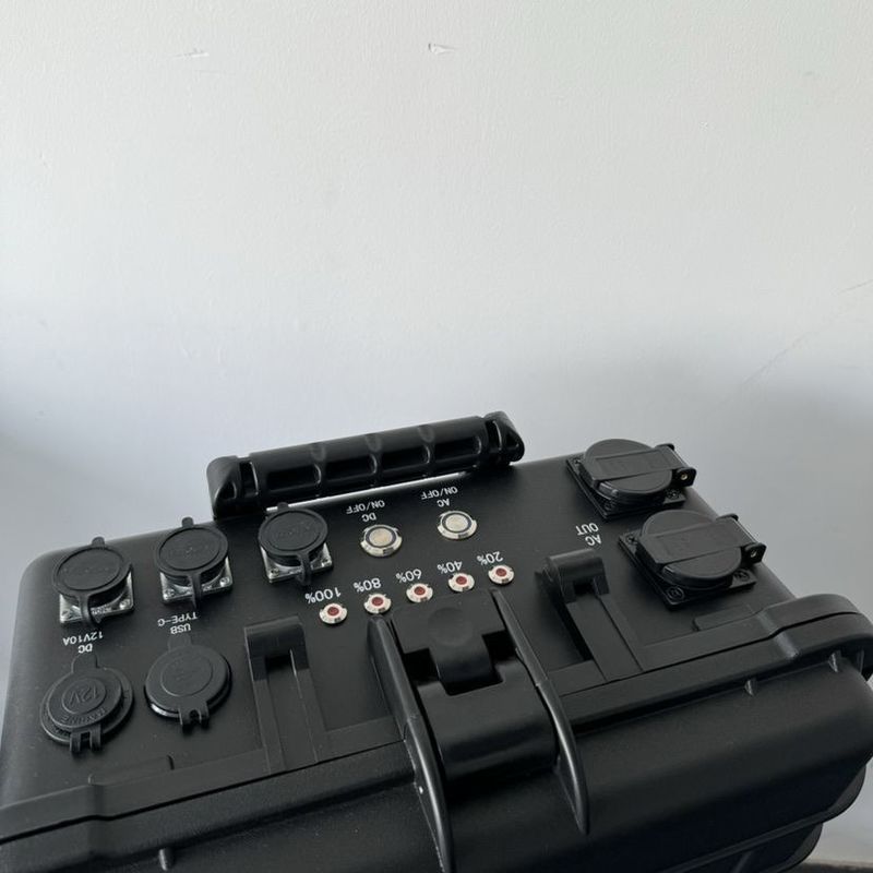 ظرفیت باتری 48V62.5ah 3000wh بانک های برق قابل حمل ژنراتور خورشیدی برای کمپینگ در فضای باز