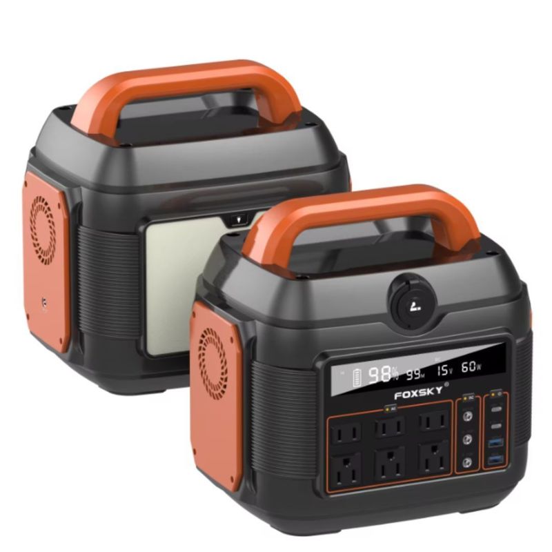 18W QC3.0 خروجی پنل خورشیدی شارژ ایستگاه برق قابل حمل برای خارج از منزل و اورژانسی